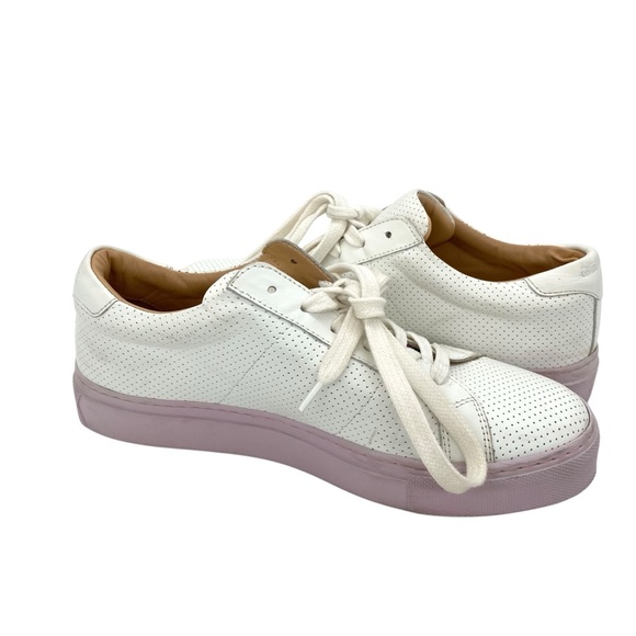 Greats Brooklyn Women’s The Royal Perforated Leather Sneakers - Picture 7 of 13